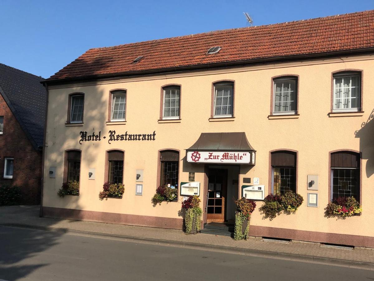 Hotel-Restaurant Zur Mühle Schermbeck Exterior foto